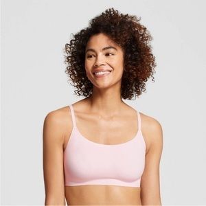 NWT - True & Co. Pale Pink Scoop Wireless Bra
